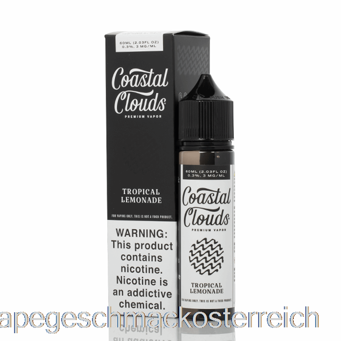 Tropische Limonade - Coastal Clouds Co. - 60 Ml 3 Mg Vape-Geschmack